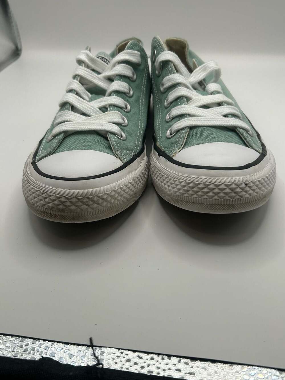 Converse Chuck Taylor All Star Low Top Jade Teal Canvas Sneakers